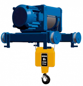 Birail Electric Wire Rope Hoist (Cap. 3.2T – 10T) Reeving 4/1