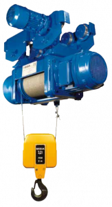 Monorail Electric Wire Rope Hoist (Cap. 3.2T – 10T) Reeving 4/1